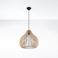 Stylish Pendant Lamp APRILLA Wood - Enhance Your Home Decor