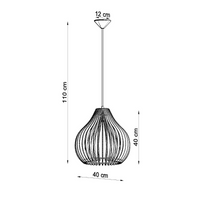 Stylish Pendant Lamp APRILLA Wood - Enhance Your Home Decor