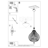 Stylish Pendant Lamp APRILLA Wood - Enhance Your Home Decor