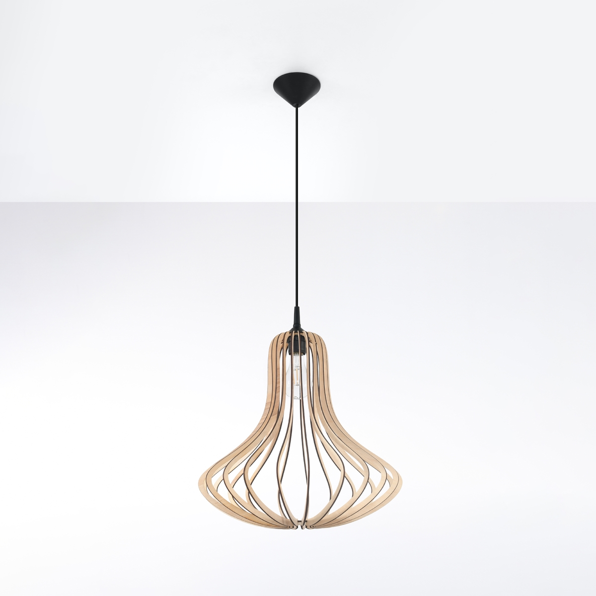 Stylish Pendant Lamp ELZA Wood | Modern and Traditional Interiors