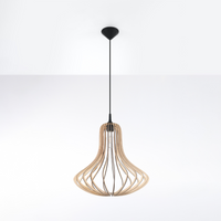 Stylish Pendant Lamp ELZA Wood | Modern and Traditional Interiors