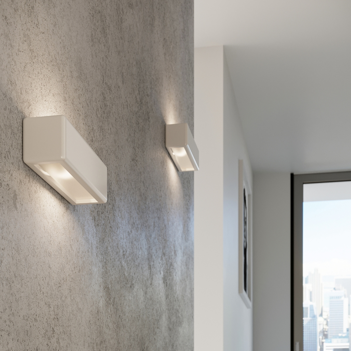 Elegant Ceramic Wall Lamp - Illuminate Your Home with NESTA