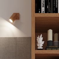 ZEKE Oak Wall Lamp - Add Cosiness and Originality to Your Interior