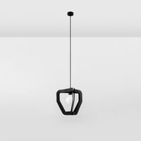 TRES Black Pendant Lamp - Modern Minimalist Design for Perfect Lighting