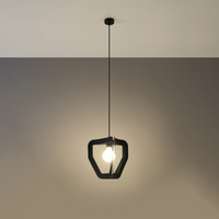 TRES Black Pendant Lamp - Modern Minimalist Design for Perfect Lighting