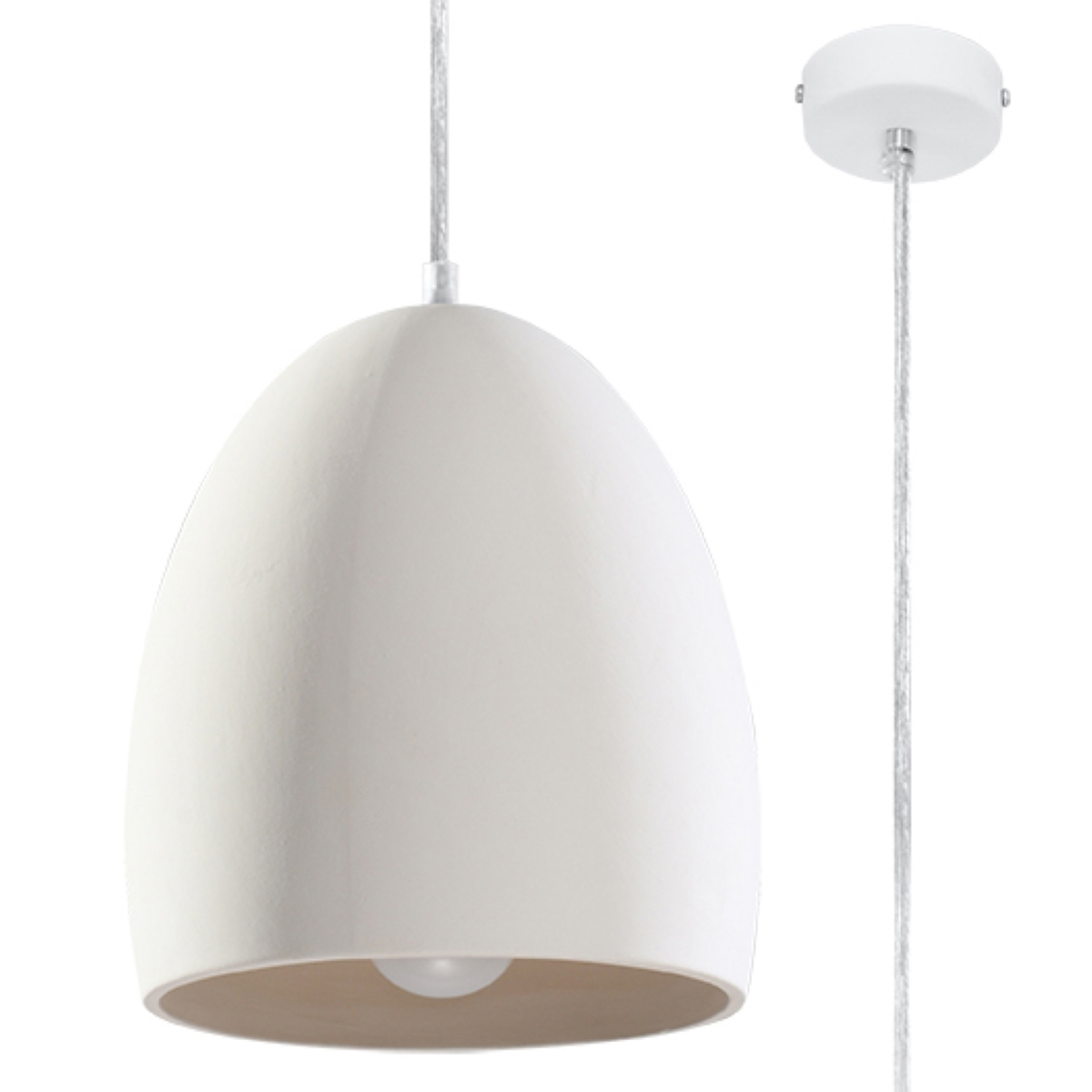 FLAWIUSZ Ceramic Pendant Lamp - Versatile Design for Every Interior