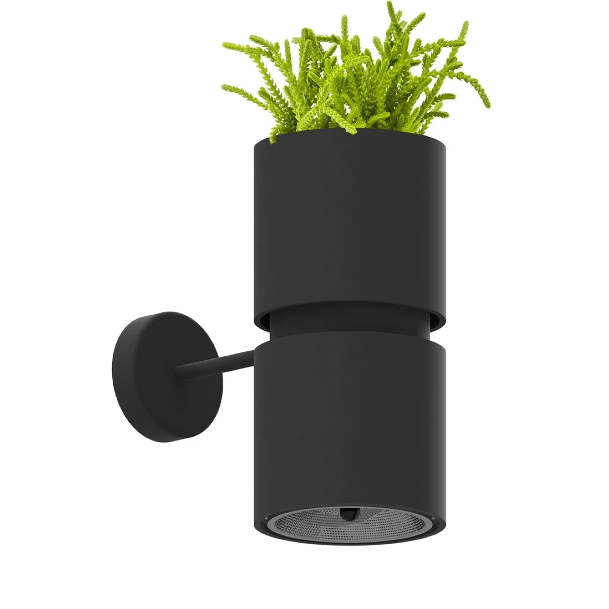 Wall lamp KUKKIA black - Enhance your space with moody symbiosis of light and nature