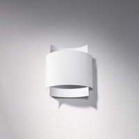 IMPACT White Wall Lamp - Unique and Modern Design - Illuminate Your Space in Style