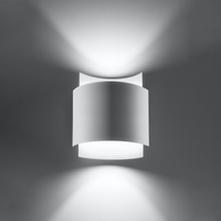 IMPACT White Wall Lamp - Unique and Modern Design - Illuminate Your Space in Style