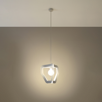 Pendant lamp TRES white - Illuminate Your Space with Style