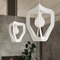 Pendant lamp TRES white - Illuminate Your Space with Style