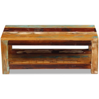 Coffee Table Solid Reclaimed Wood 90x45x35 cm - Unique and Durable Furniture