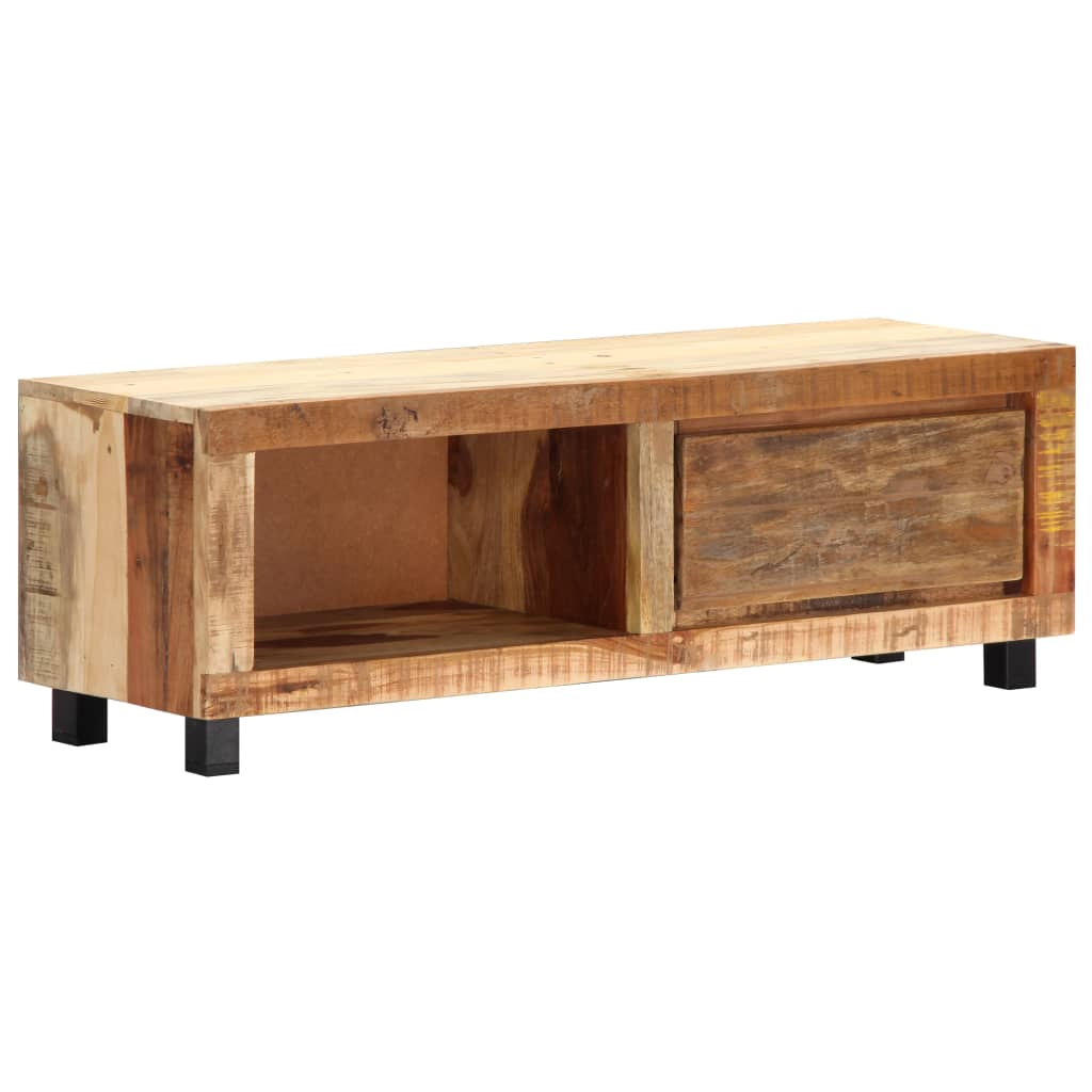 TV Cabinet - Solid Reclaimed Wood - 100x30x33 cm