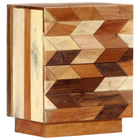 Bedside Cabinet 40x30x50 cm - Solid Reclaimed Wood