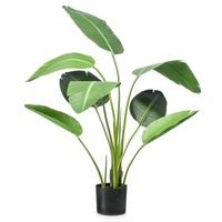 Emerald Artificial Strelitzia Tree 120 cm in Pot Green - Lifelike Indoor Plant