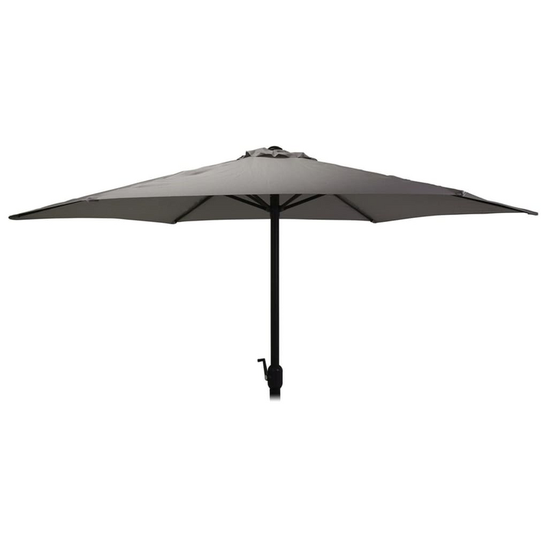 ProGarden Parasol Monica 270 cm Dark Grey - Sturdy and Durable Outdoor Umbrella