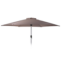 ProGarden Parasol Mardi 270 cm Taupe - Sun Protection for Your Outdoor Living Space