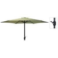 ProGarden Parasol Monica 270 cm Green - Shade and Rain Protection