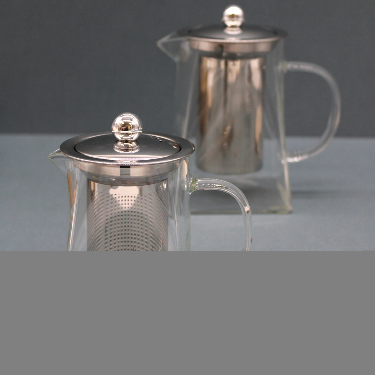 Glass Infuser Teapot - Tower Shape - 750ml | Elegant Tea Brewer