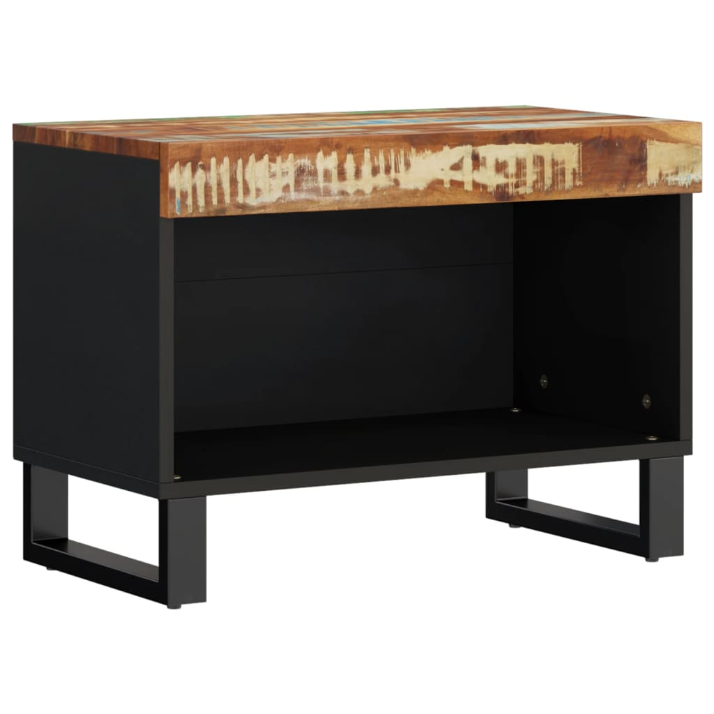 TV Cabinet 60x33x43.5 cm | Solid Wood Reclaimed - Industrial Charm and Ample Storage | Eco-Friendly Furniture