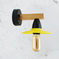 Vintage Lamp Retro Wall Light in Yellow | Charming Style | Dimmable | 36-Month Warranty