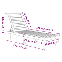 Sun Loungers 2 pcs Light Brown 155x58x83 cm Polypropylene - Relax in Style and Comfort