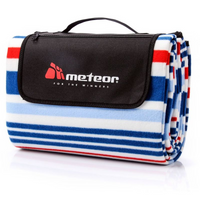 Meteor Picnic Blanket 180x200cm - Multicolor Stripes 3