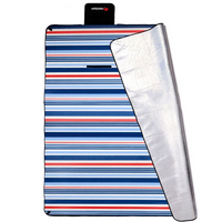 Meteor Picnic Blanket 180x200cm - Multicolor Stripes 3