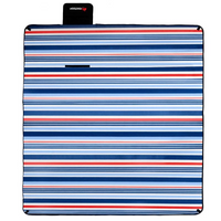 Meteor Picnic Blanket 180x200cm - Multicolor Stripes 3