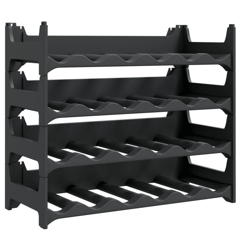 Wine Rack for 24 Bottles - Stackable Modular Design