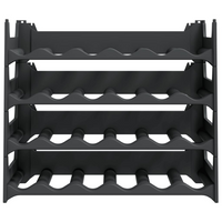 Wine Rack for 24 Bottles - Stackable Modular Design