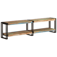 TV Cabinet 160x30x40 cm Solid Wood Reclaimed - Stylish, Practical, and Eco-Friendly