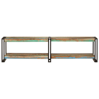 TV Cabinet 160x30x40 cm Solid Wood Reclaimed - Stylish, Practical, and Eco-Friendly