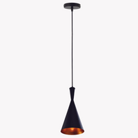 Retro Industrial Hanging Lamp Pendant Lamp Bar Lampshade Lamp E27 Black