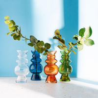 Selina Glass Vase Clear | Bohemian-inspired Home Decor