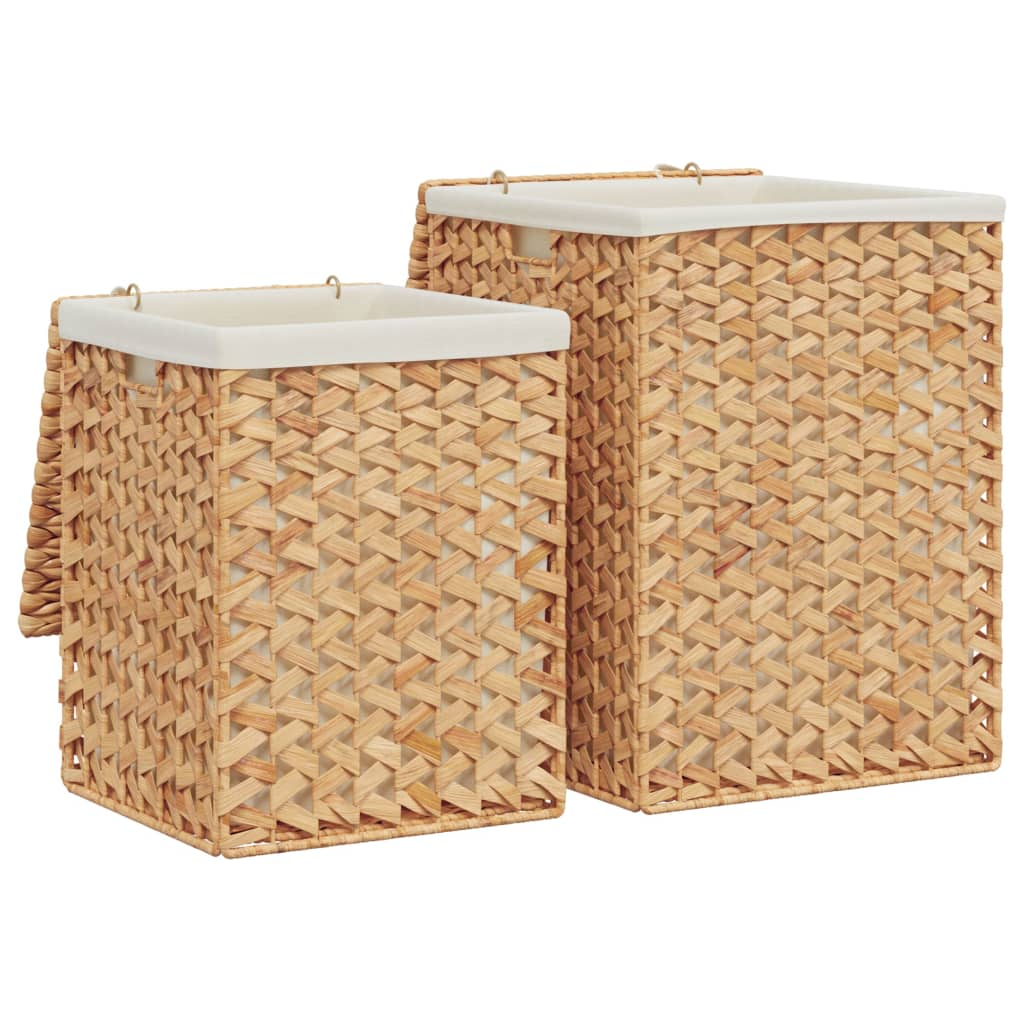 vidaXL Laundry Baskets - Rustic Charm for Your Bathroom