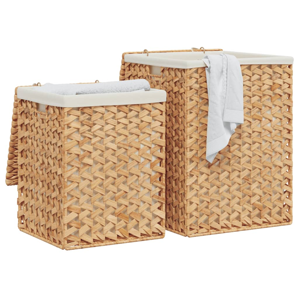 vidaXL Laundry Baskets - Rustic Charm for Your Bathroom