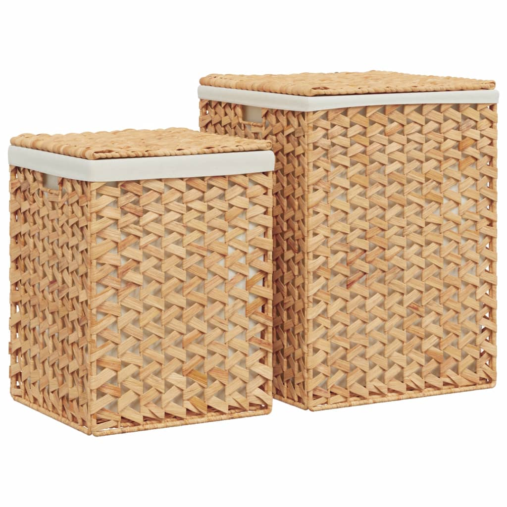 vidaXL Laundry Baskets - Rustic Charm for Your Bathroom