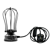 Table Lamp Light Industrial Table Lamp with Plug In Cord~5012