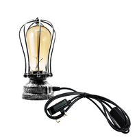 Table Lamp Light Industrial Table Lamp with Plug In Cord~5012