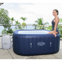 Bestway Lay-Z-Spa Inflatable Hot Tub Hawaii AirJet - Affordable and Portable Spa for Ultimate Relaxation