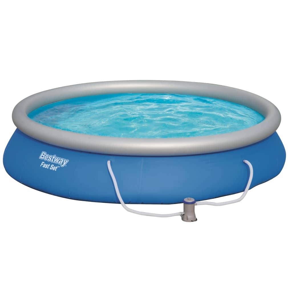 Bestway Swimming Pool Set Fast Set 457x84 cm 57313 - Enjoy Summer Pool Fun in Your Own Backyard