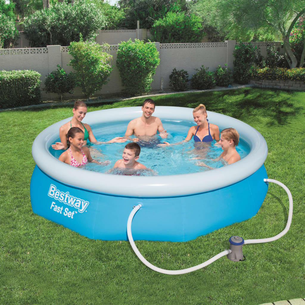 Bestway Swimming Pool Set Fast Set 305x76 cm 57270 - Enjoy Summer in Your Own Backyard!