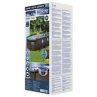 Bestway Power Steel Swim Vista Series Swimming Pool Set - Enjoy Fun in the Sun!