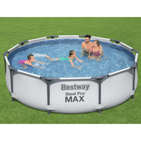 Bestway Steel Pro MAX Swimming Pool Set - Durable & Corrosion-Proof | 305x76 cm