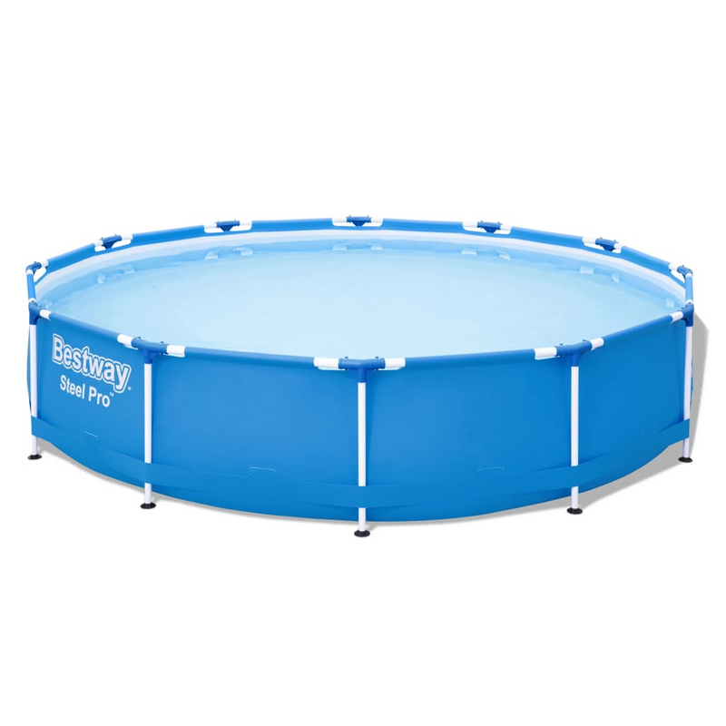 Bestway Swimming Pool Steel Pro Frame 366x76 cm - Durable and Stylish Above-Ground Pool for Endless Fun