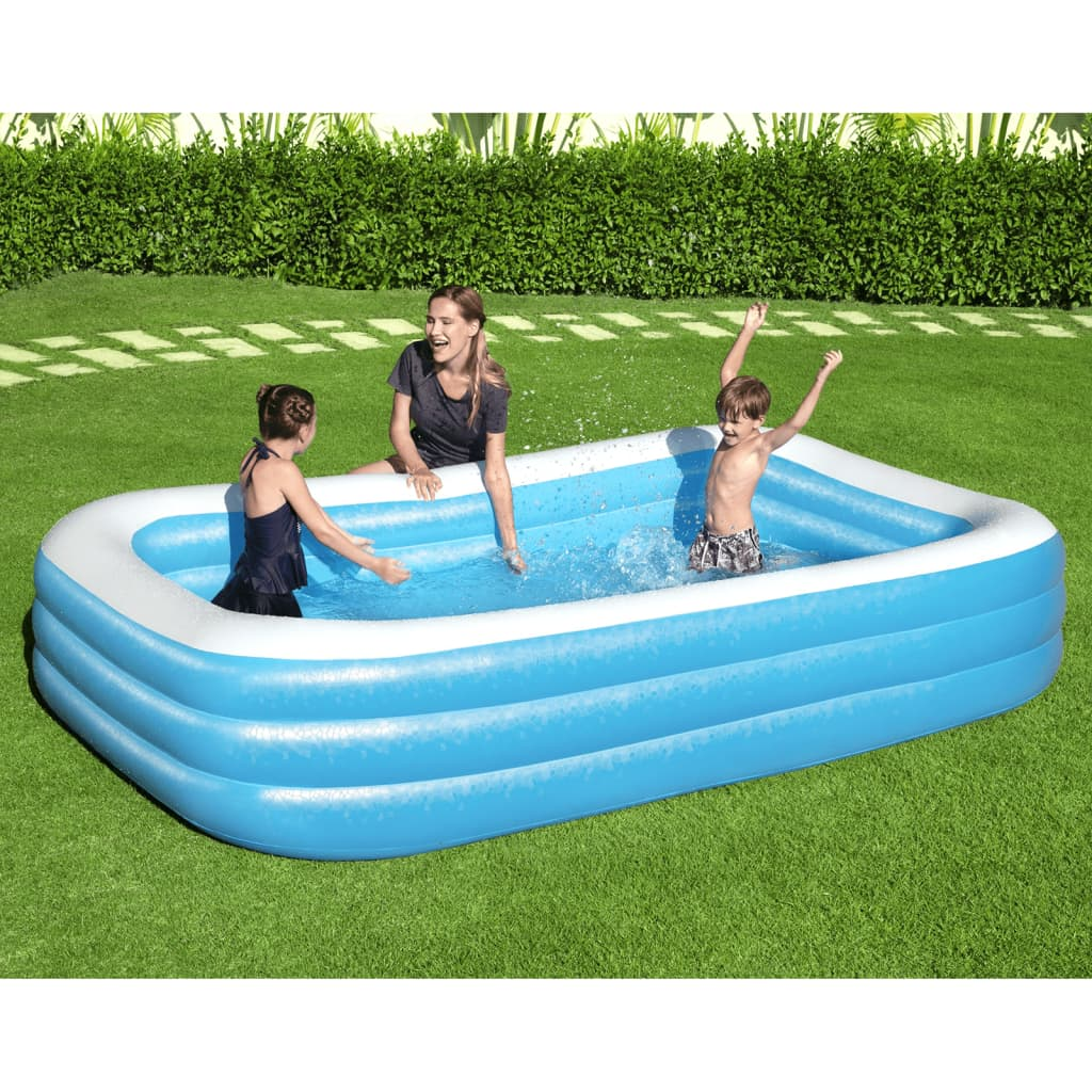 Bestway Inflatable Swimming Pool 305x183x56 cm - Enjoy Summer Fun in Your Backyard!