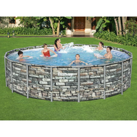 Bestway Power Steel Swimming Pool 549x132 cm - Enjoy Endless Fun in Your Backyard