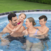 Bestway Steel Pro MAX Swimming Pool Set Round 427x107 cm - Enjoy Summer in Your Backyard with Family and Friends