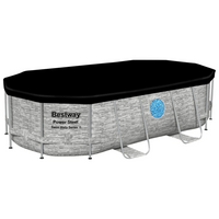 Bestway Power Steel Swimming Pool Set 427x250x100 cm | Durable & Stylish